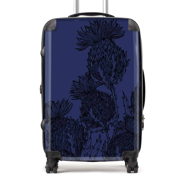 gillian kyle Black Thistle Suitcase - midnight blue
