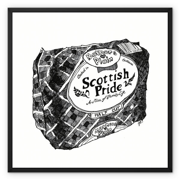 gillian kyle Breid Framed Canvas