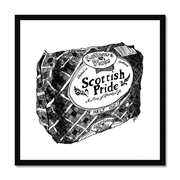 gillian kyle Breid Framed Print