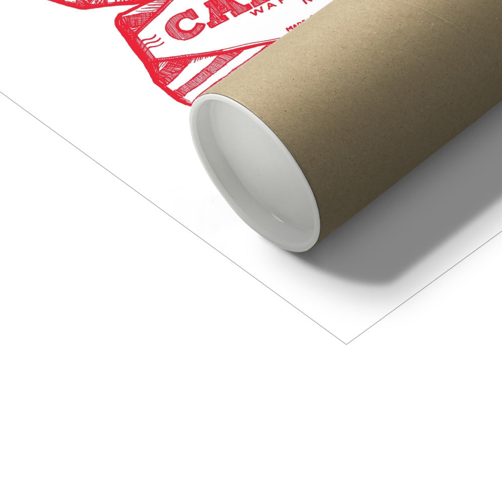 Gillian Kyle Caramel Cascade Fine Art Print