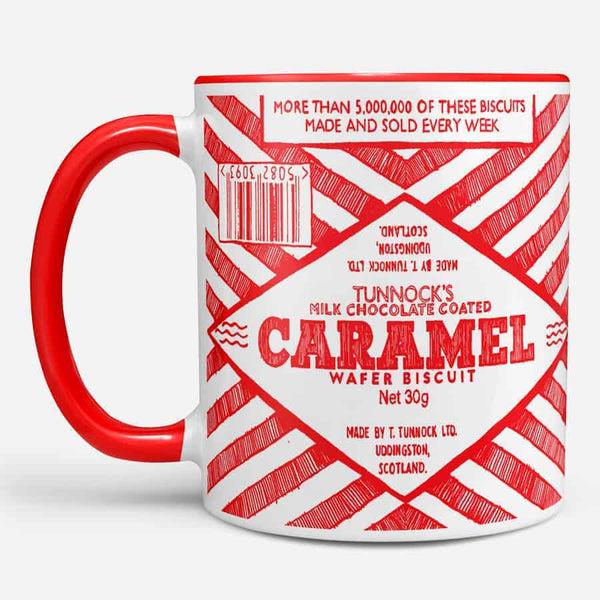 Gillian Kyle Caramel Wafer Wrapper Chunky Mug