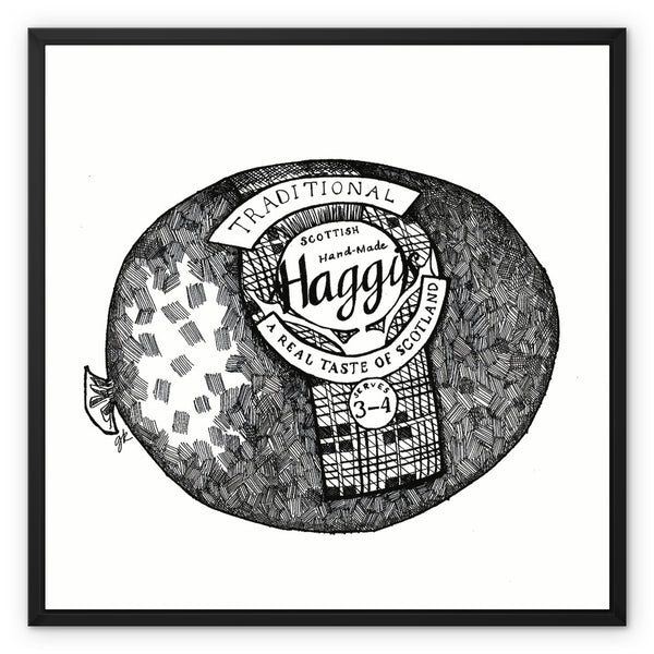 gillian kyle Chieftain Framed Canvas