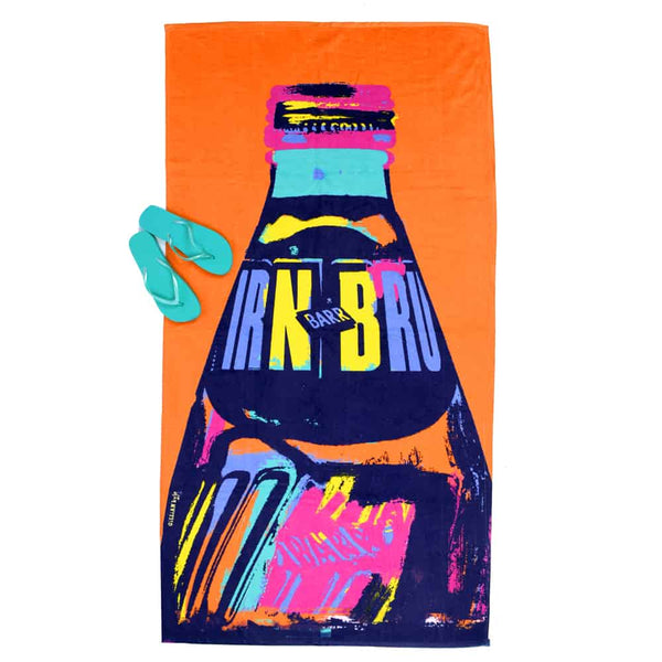 Gillian Kyle IRN-BRU Beach Towel