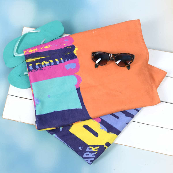 Gillian Kyle IRN-BRU Beach Towel