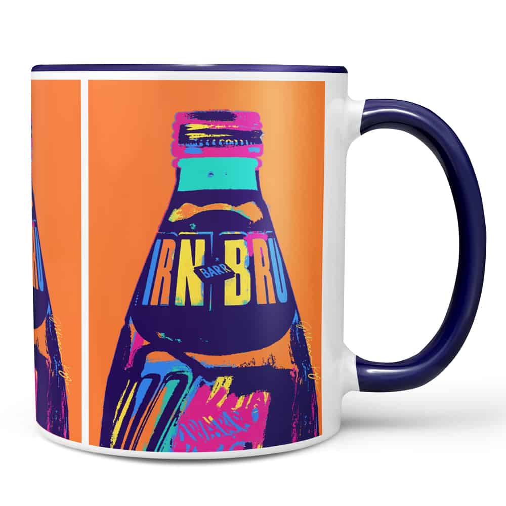 Gillian Kyle IRN-BRU Chunky Mug - Orange