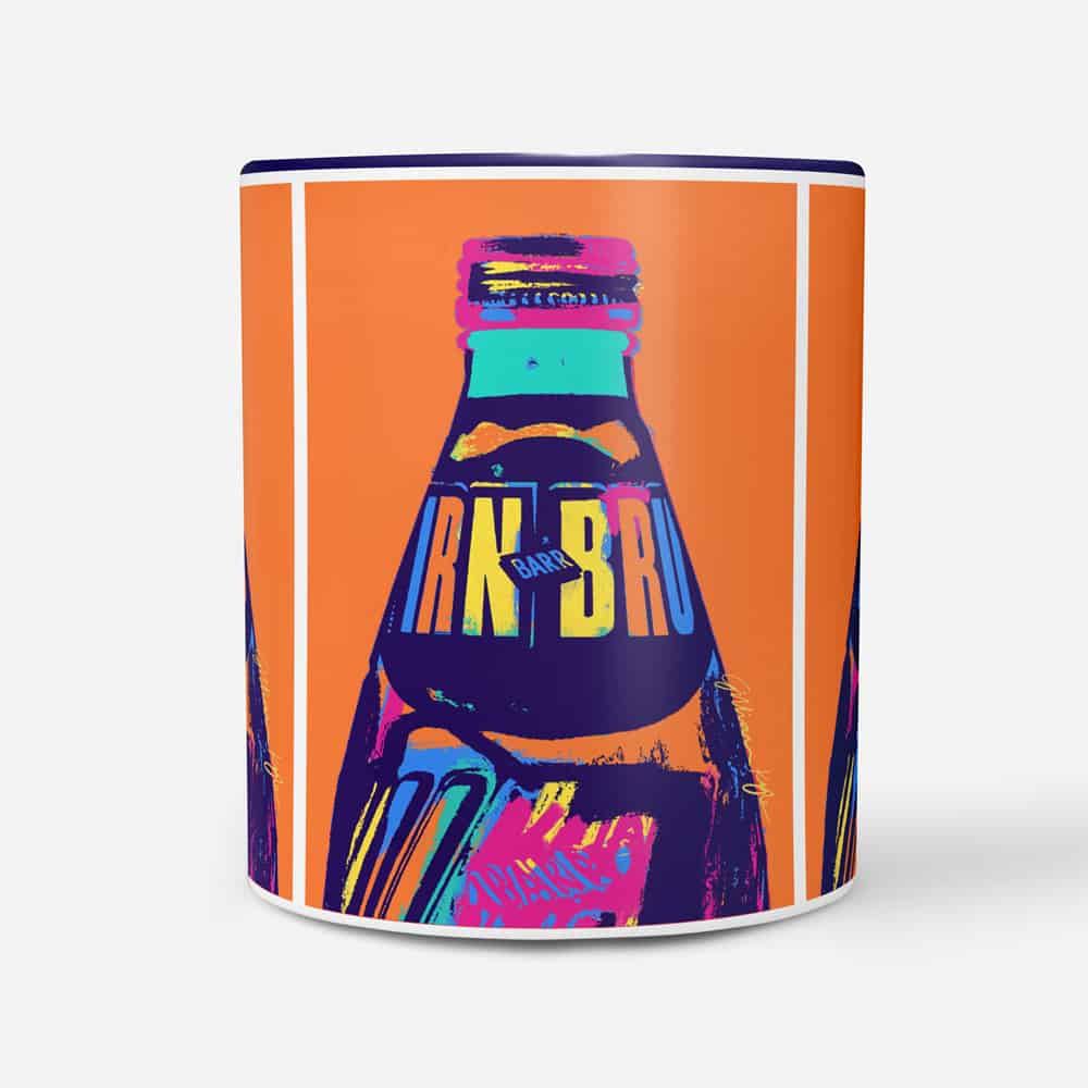 Gillian Kyle IRN-BRU Chunky Mug - Orange