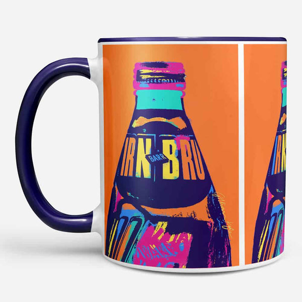 gillian kyle IRN-BRU Chunky Mug - Orange