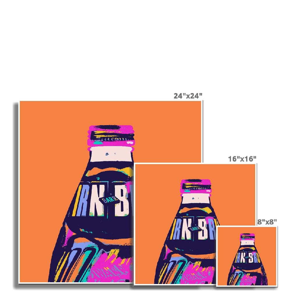 Gillian Kyle IRN-BRU Colourful Fine Art Print