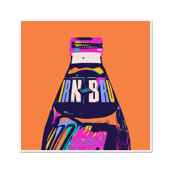 gillian kyle IRN-BRU Colourful Fine Art Print