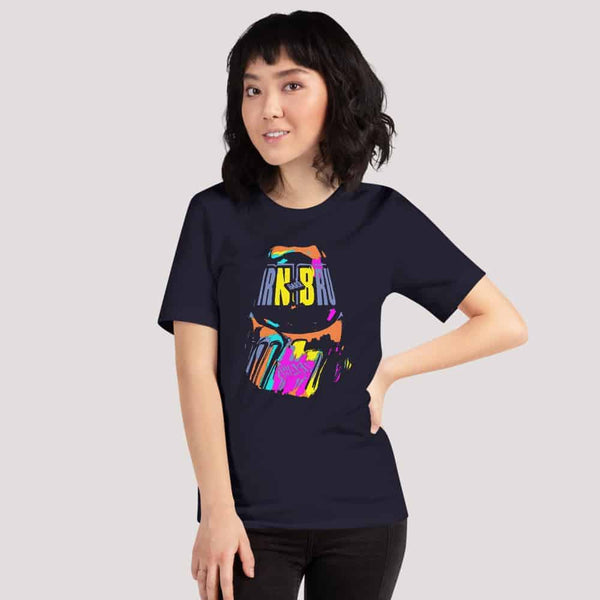 Gillian Kyle IRN-BRU Pop Unisex T-shirt - Navy