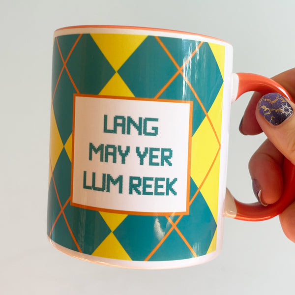 Gillian Kyle Lang May Yer Lum Reek Chunky Mug