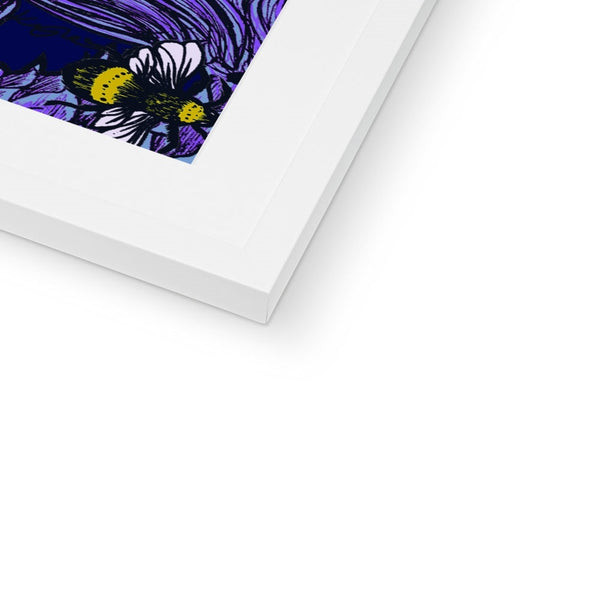 Gillian Kyle Midnight Thistle Framed & Mounted Print