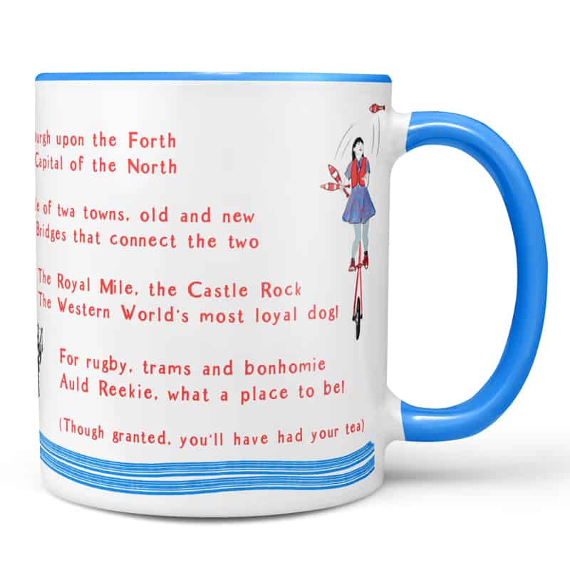 Gillian Kyle Ode To Edinburgh Chunky Mug