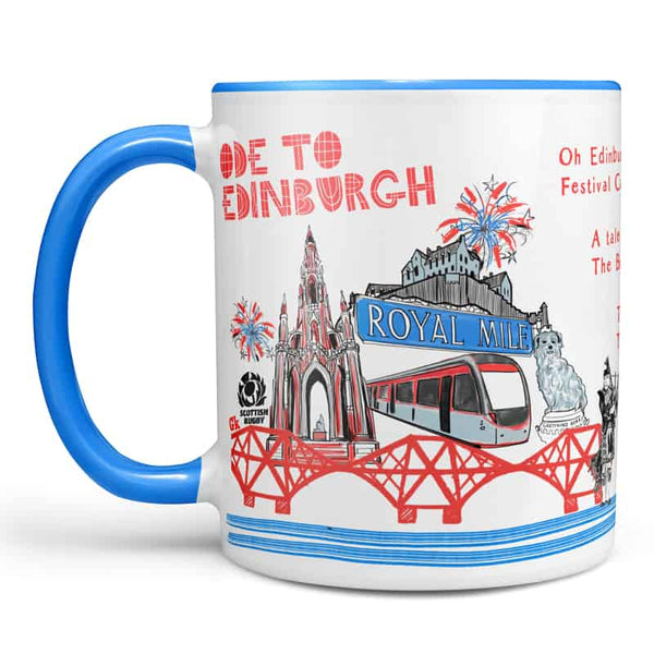gillian kyle Ode to Edinburgh Chunky Mug