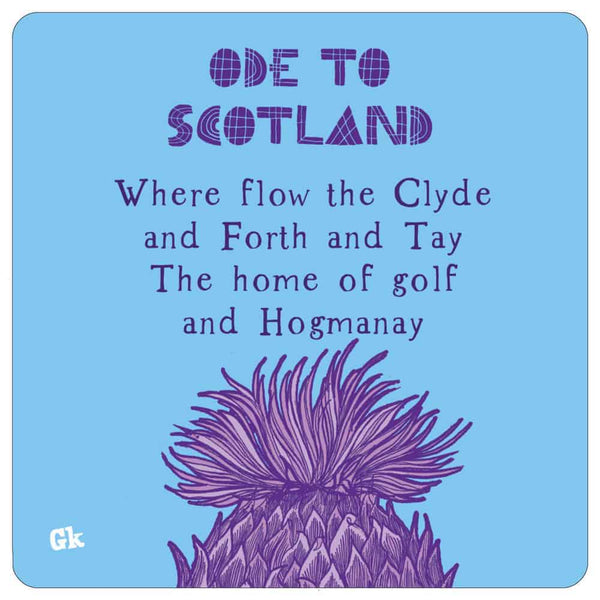 Gillian Kyle Ode To Scotland Set Of 4 Placemats