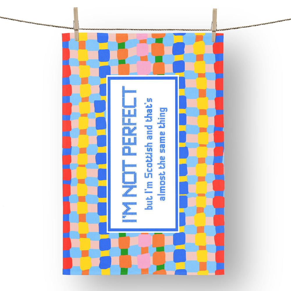 Gillian Kyle Perfectly Scottish Tea Towel