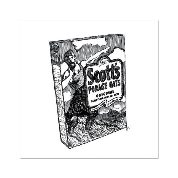 gillian kyle Porridge Fine Art Print