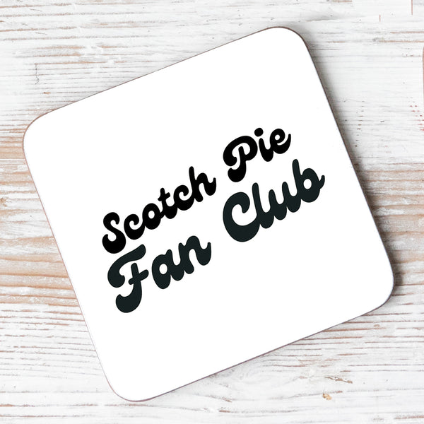 gillian kyle Scotch Pie Fan Club Coaster