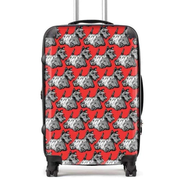 gillian kyle Scotties Suitcases - red