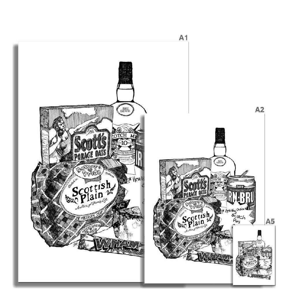 Gillian Kyle Scottish Breakfast Fine Art Print