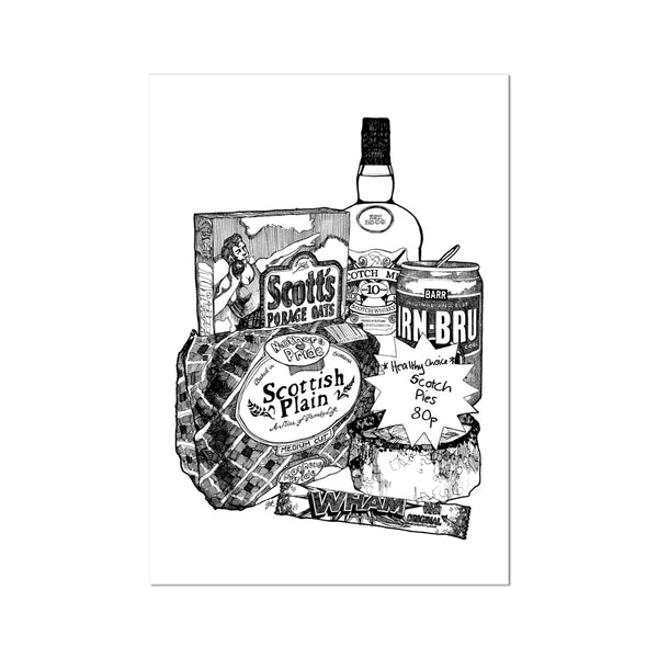 gillian kyle Scottish Breakfast Fine Art Print