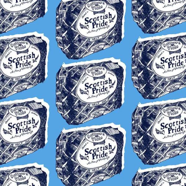 Gillian Kyle Scottish Pride Suitcase - Sky Blue