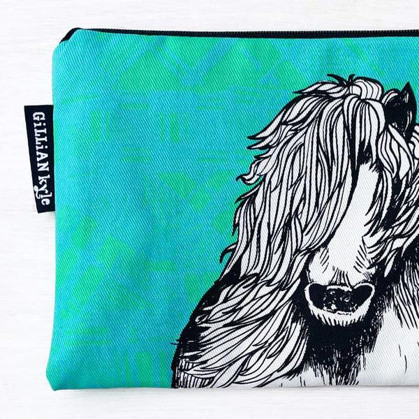Gillian Kyle Tartan Pony Accessories Pouch
