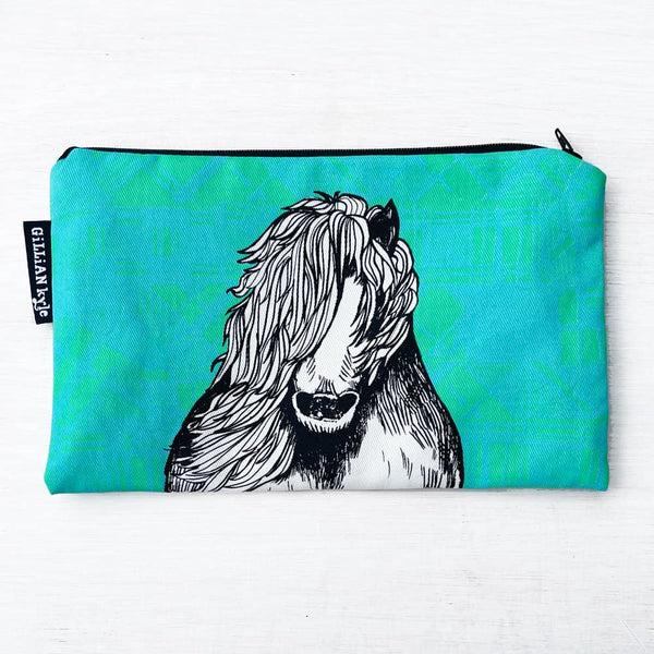 Gillian Kyle Tartan Pony Accessories Pouch
