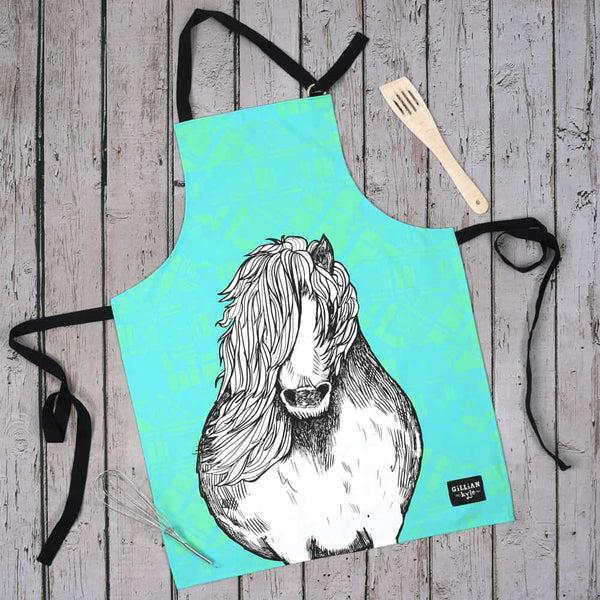 gillian kyle Tartan Pony Apron