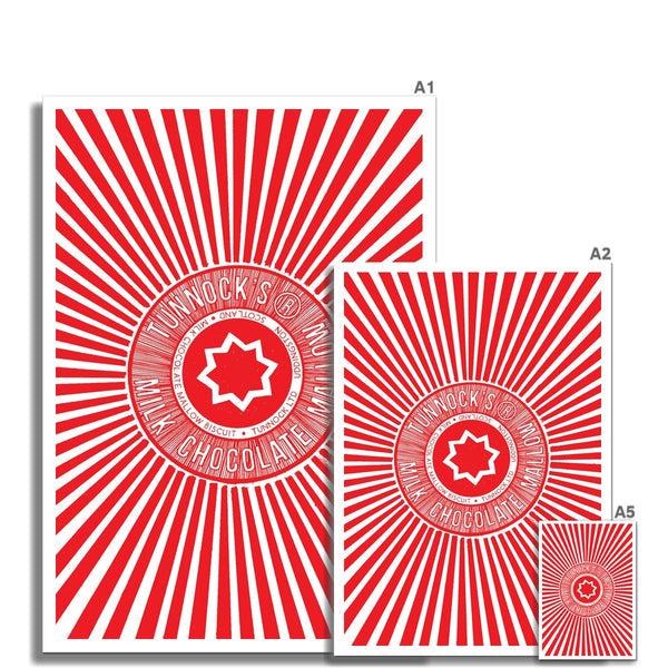 Gillian Kyle Tea Cake Wrapper Fine Art Print