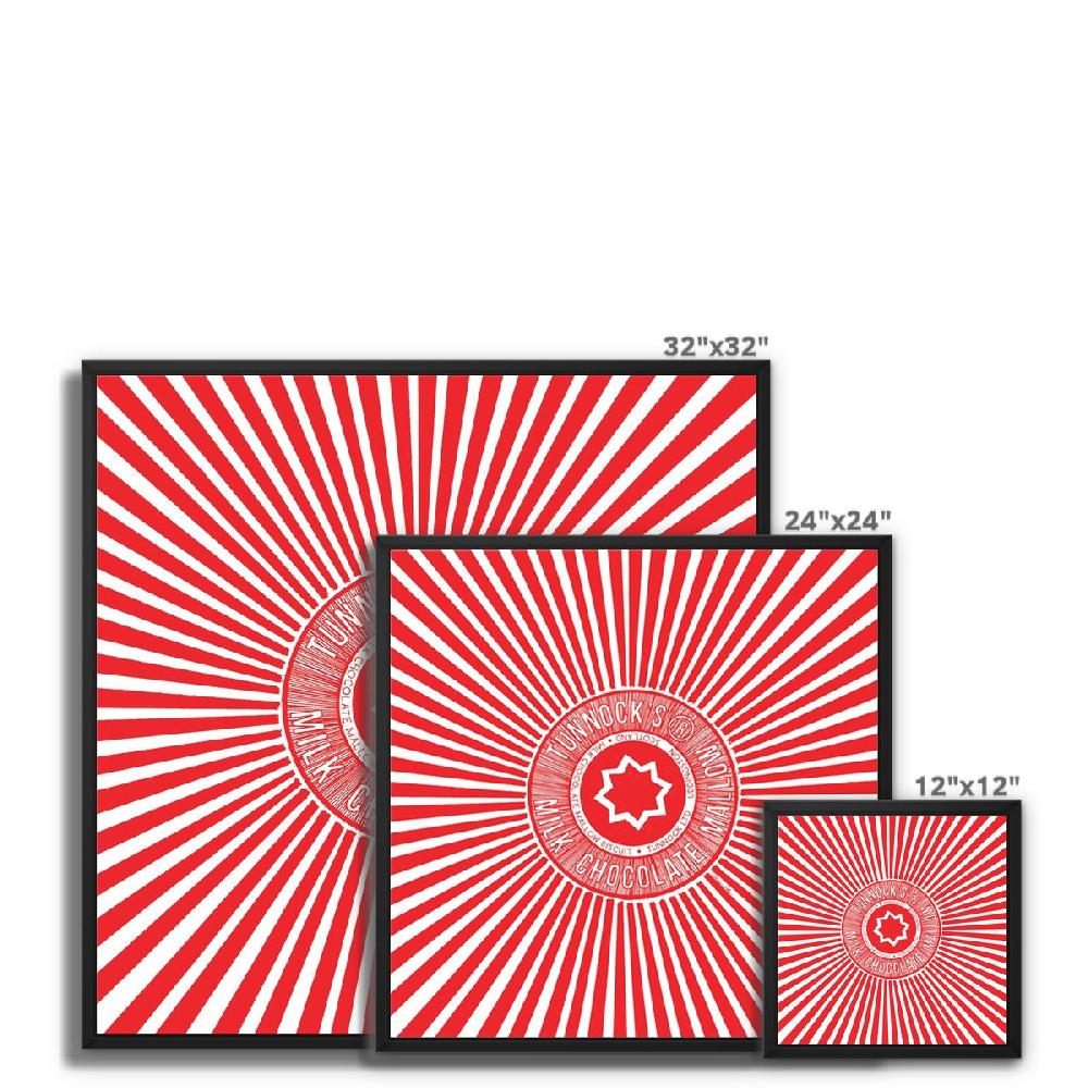 Gillian Kyle Tea Cake Wrapper Framed Canvas