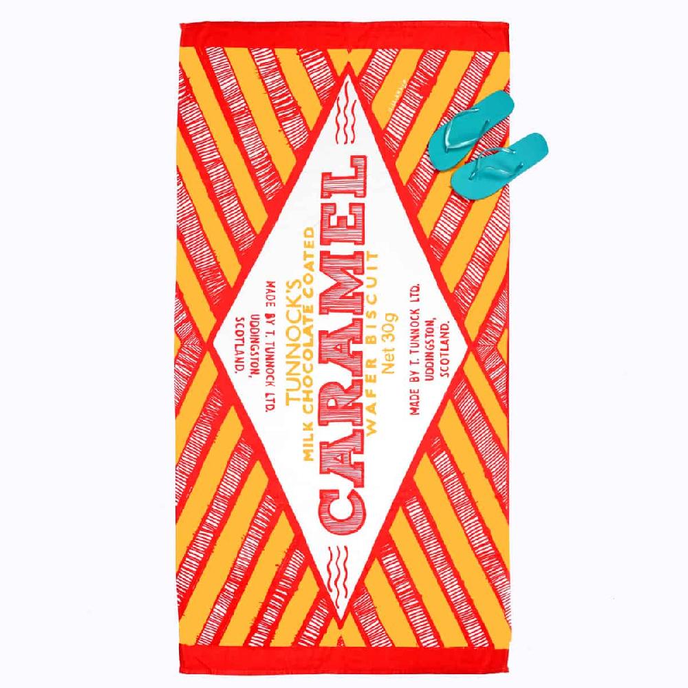Gillian Kyle Tunnock's Caramel Wafer Beach Towel