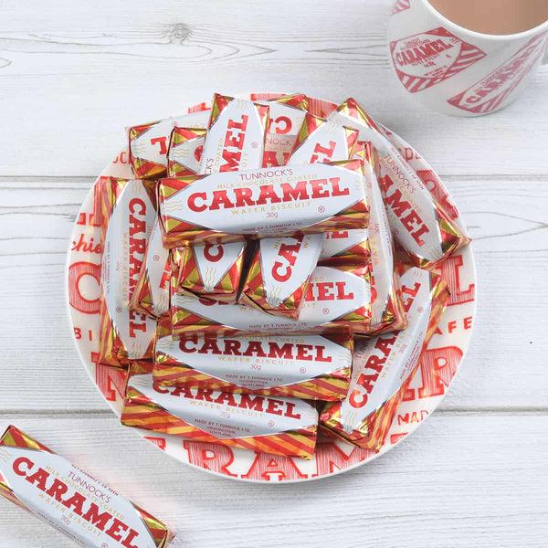 Gillian Kyle Tunnock's Caramel Wafer Biscuit Plate