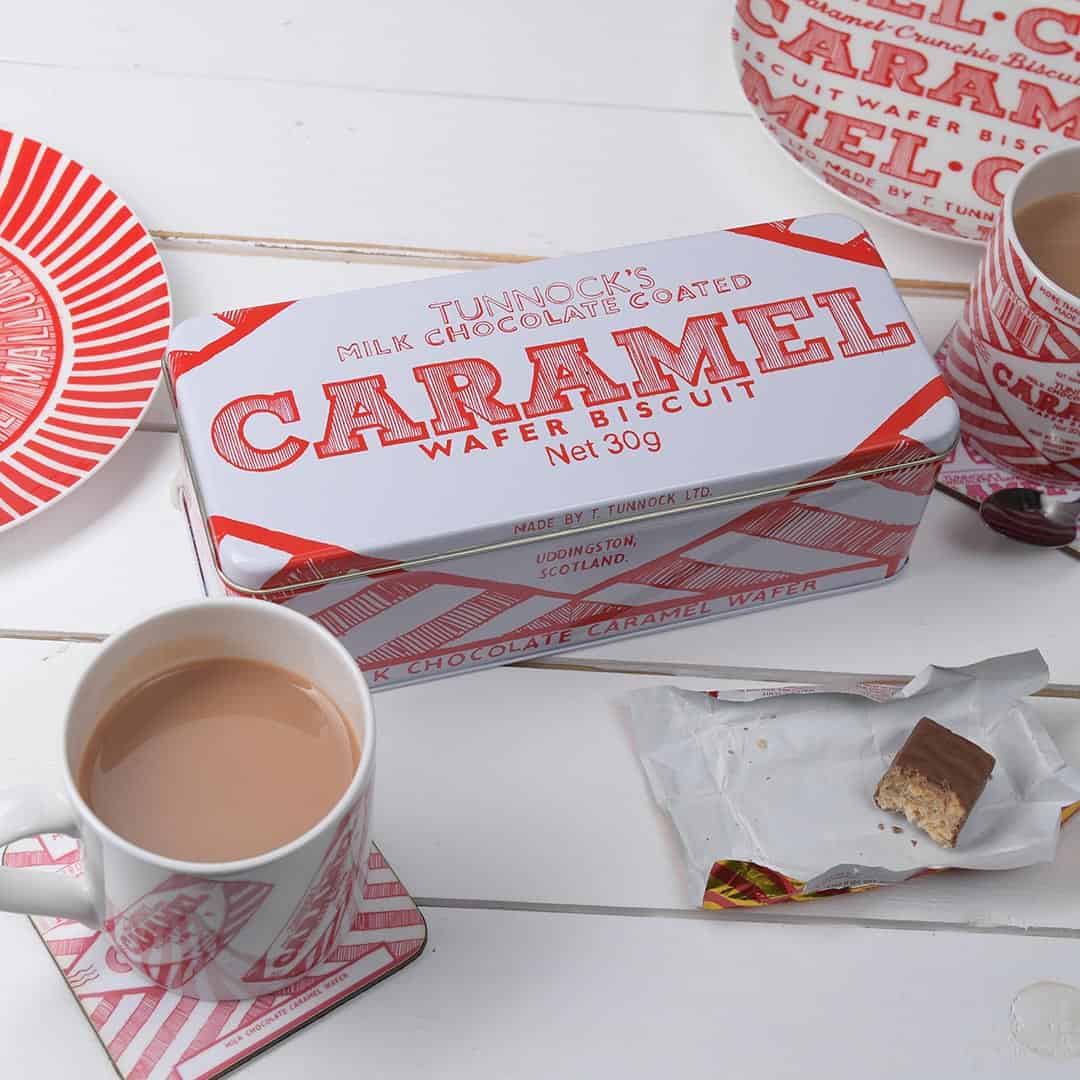 Gillian Kyle Tunnock's Caramel Wafer Rectangle Tin