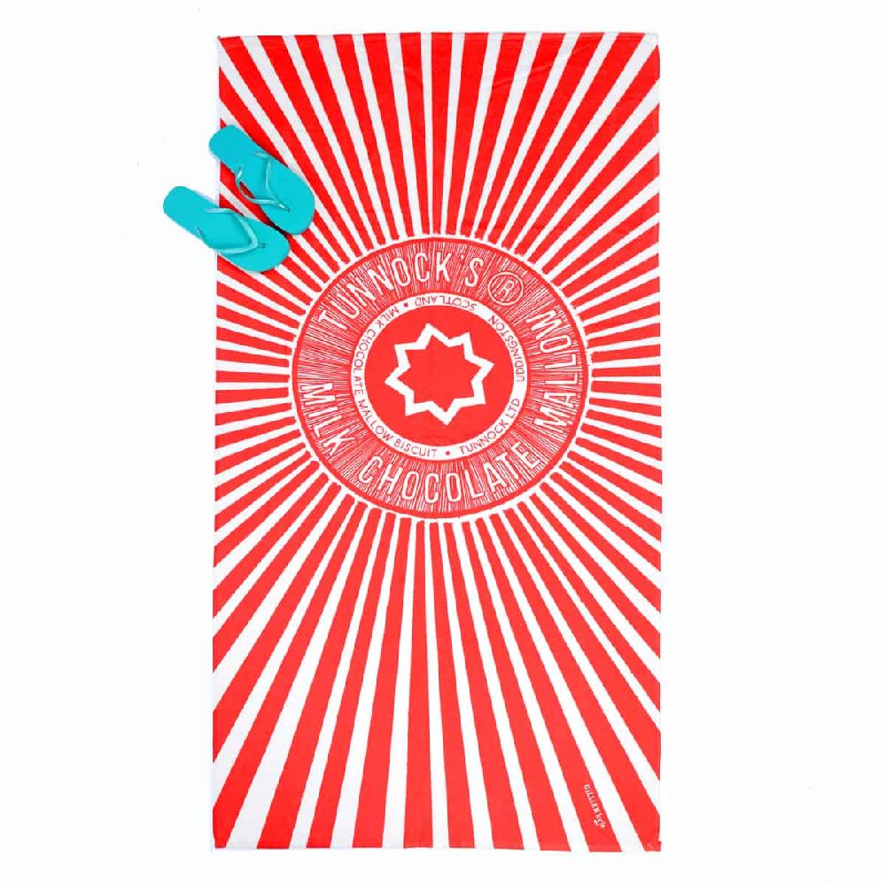 Gillian Kyle Tunnock's Tea Cake Beach Towel