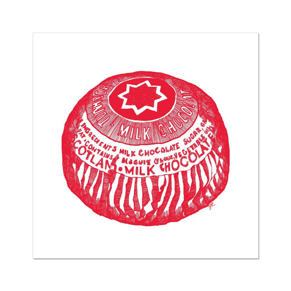 gillian kyle Tunnock's Tea Cake Fine Art Print
