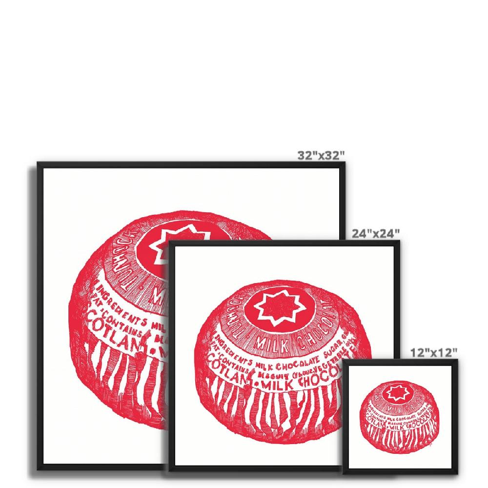 Gillian Kyle Tunnock's Tea Cake Framed Canvas