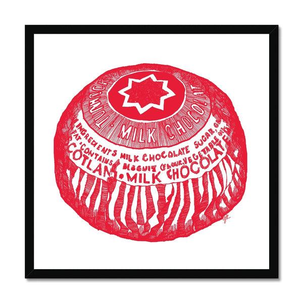 gillian kyle Tunnock's Tea Cake Framed Print