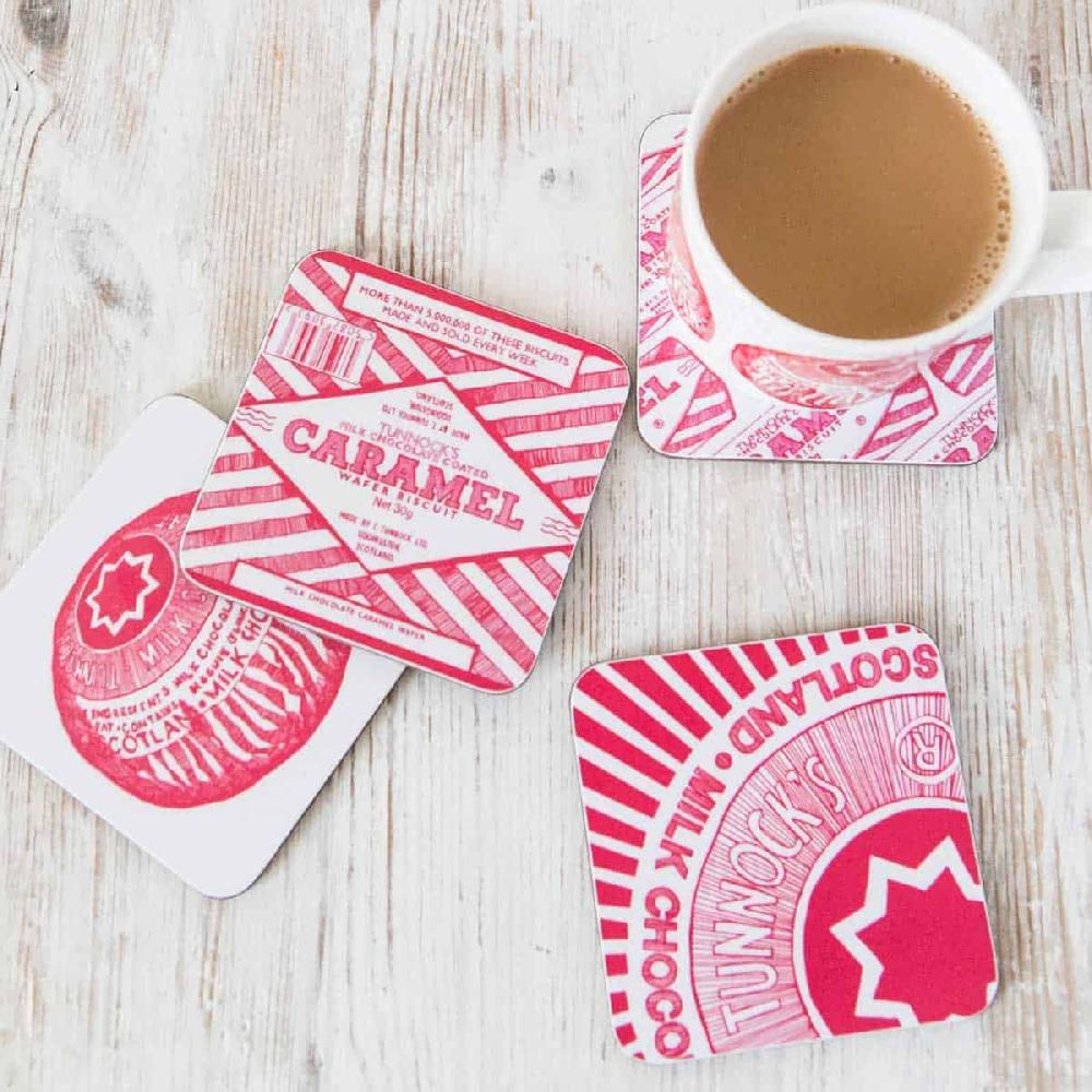 Gillian Kyle Tunnock's Tea Cake Individual Coaster