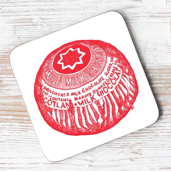 gillian kyle Tunnock's Tea Cake Individual Coaster