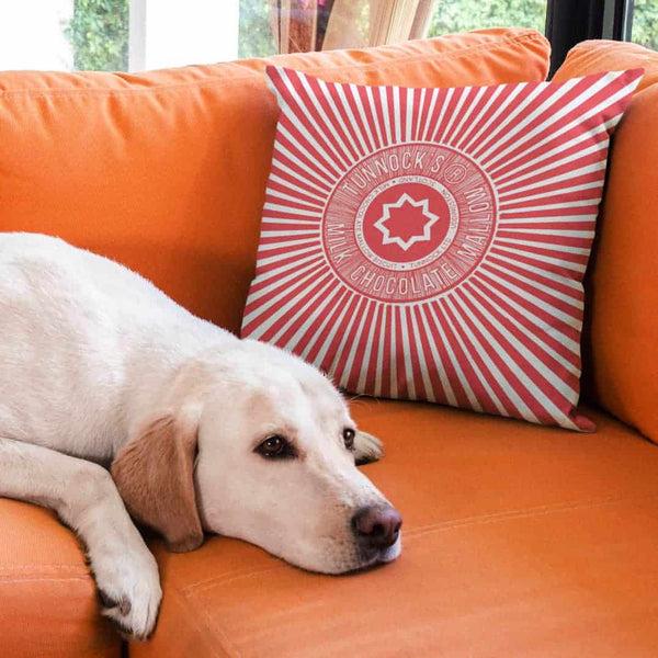 Gillian Kyle Tunnock's Tea Cake Wrapper Cushion