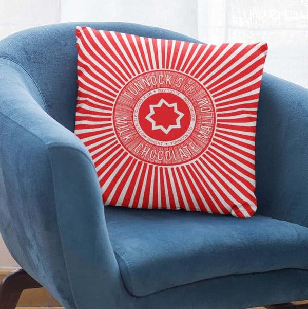 Gillian Kyle Tunnock's Tea Cake Wrapper Cushion