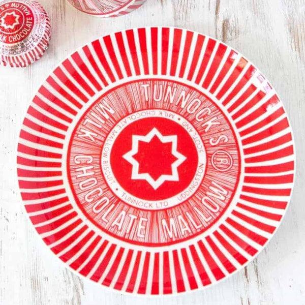 gillian kyle Tunnock's Tea Cake Wrapper Plate