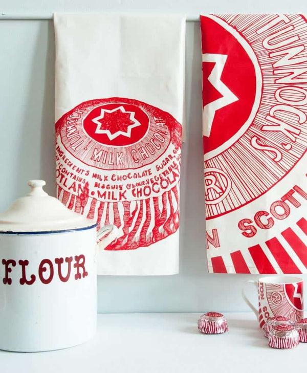 Gillian Kyle Tunnock's Teacake Tea Towel