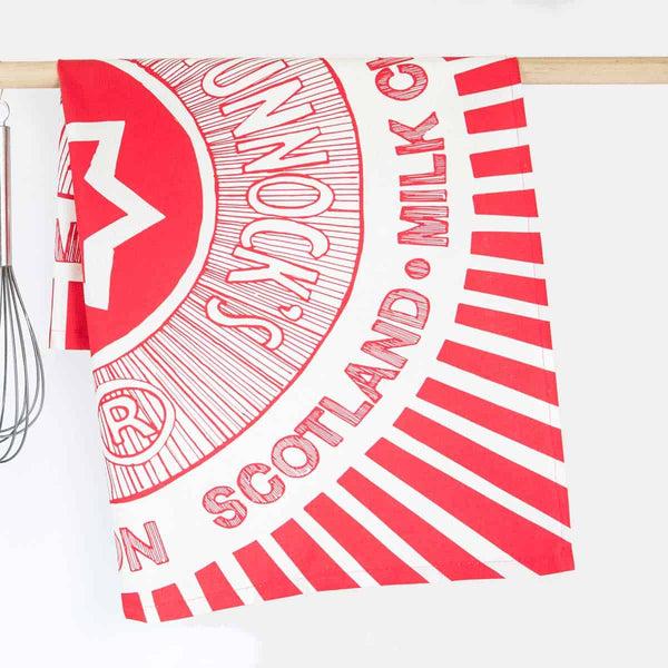 gillian kyle Tunnock's Teacake Wrapper Tea Towel