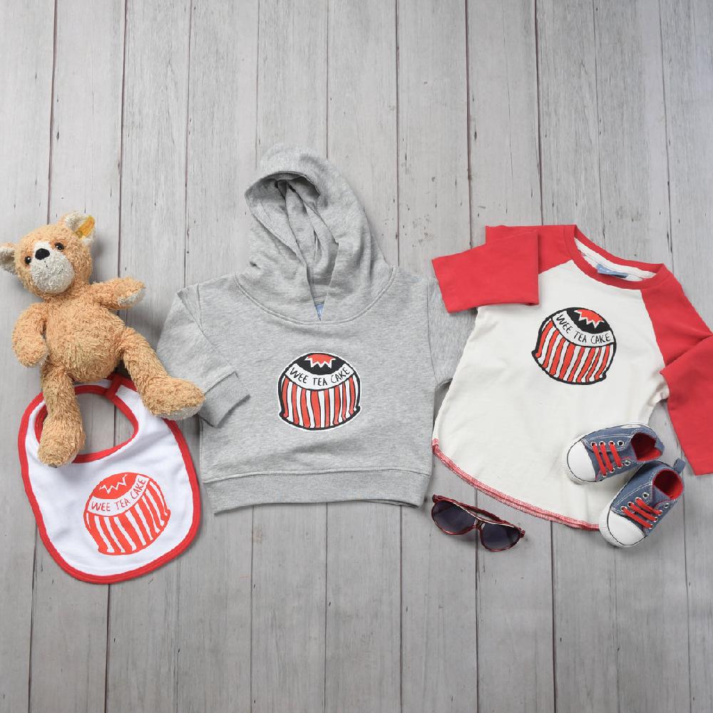 Gillian Kyle Wee Tea Cake Organic Cotton Bib