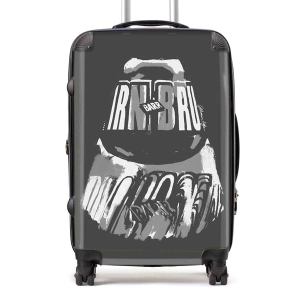 gillian kyle IRN-BRU POP Abstract Bottle Suitcase (grey)