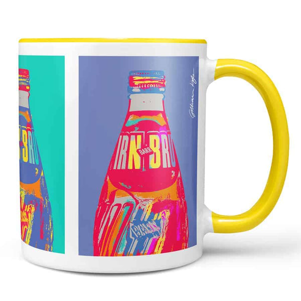 gillian kyle IRN-BRU POP Art Chunky Mug (Big Bottles)