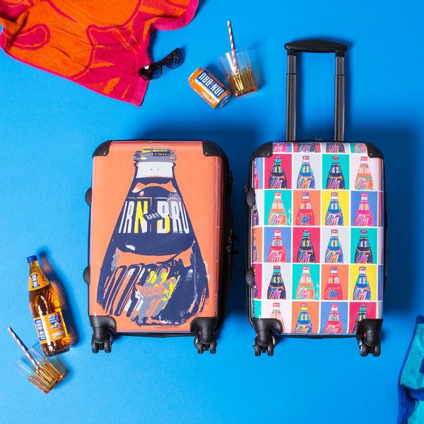 Gillian Kyle IRN-BRU POP Big Bottle Suitcase - Orange