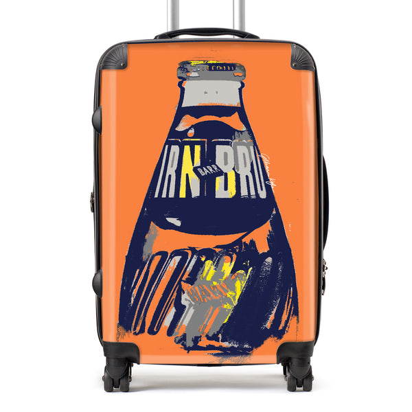 gillian kyle IRN-BRU POP Big Bottle Suitcase - orange